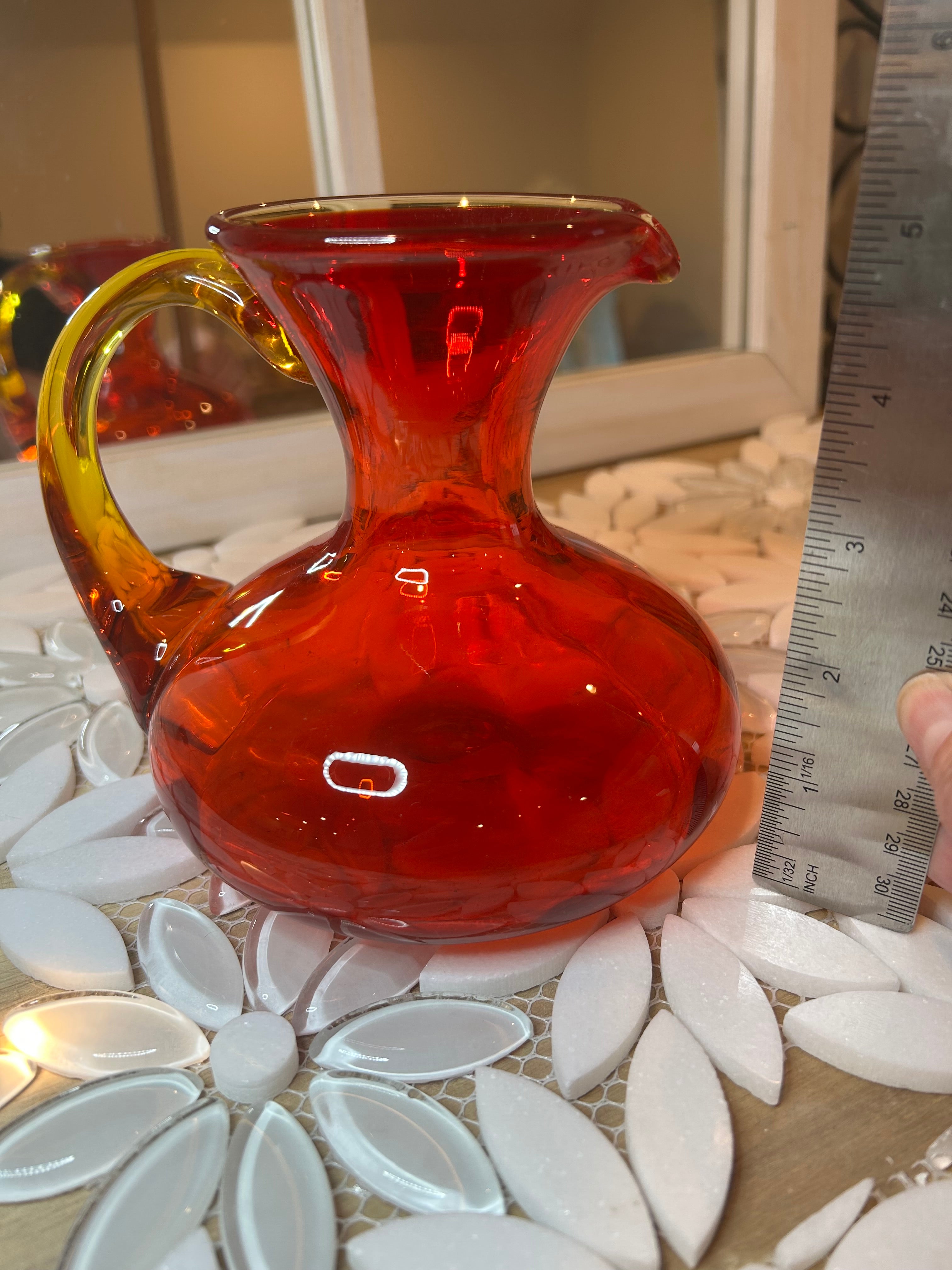 Amberina Pitcher - Rainbow