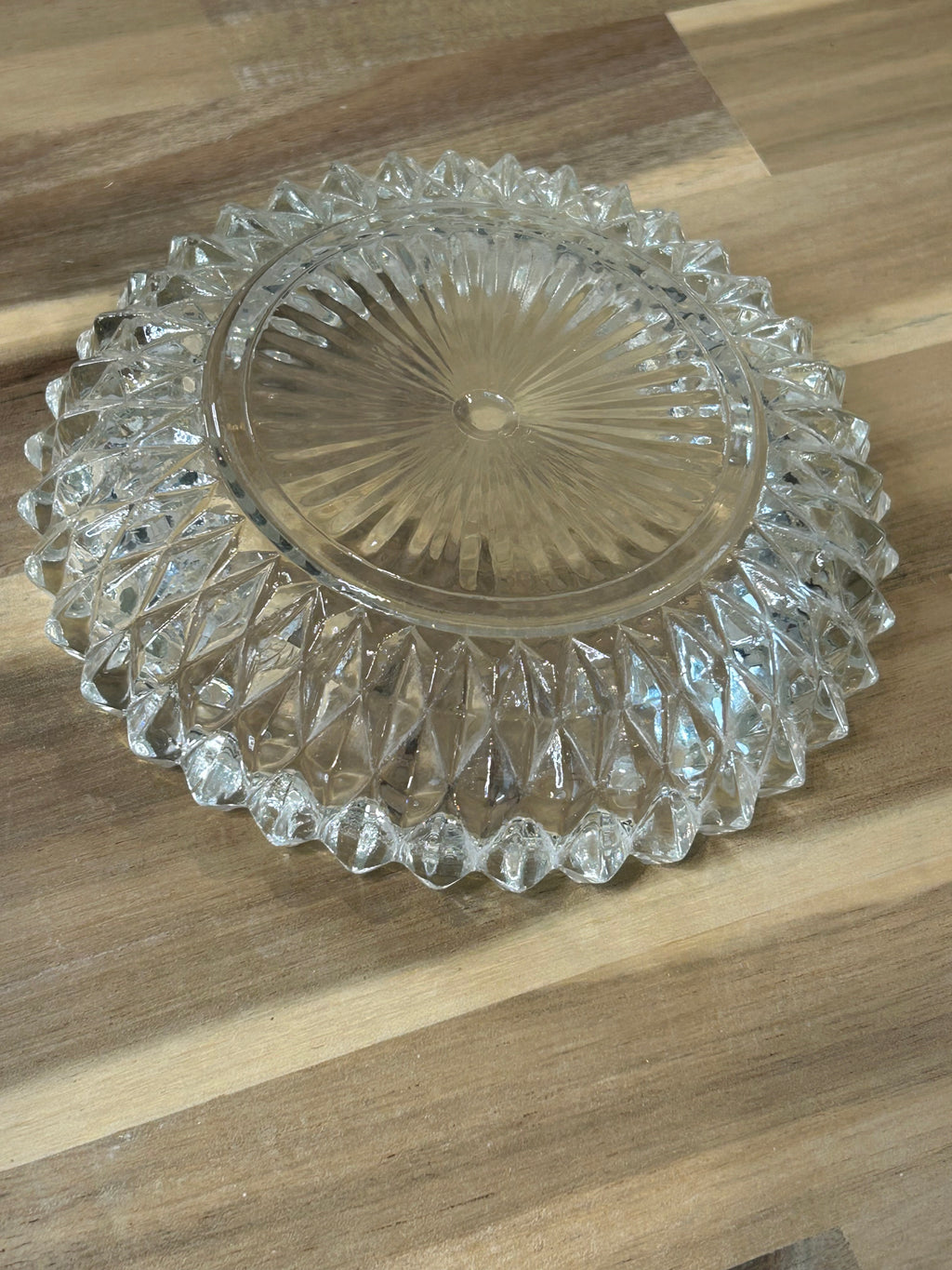 Cut Glass Bowl - Vintage