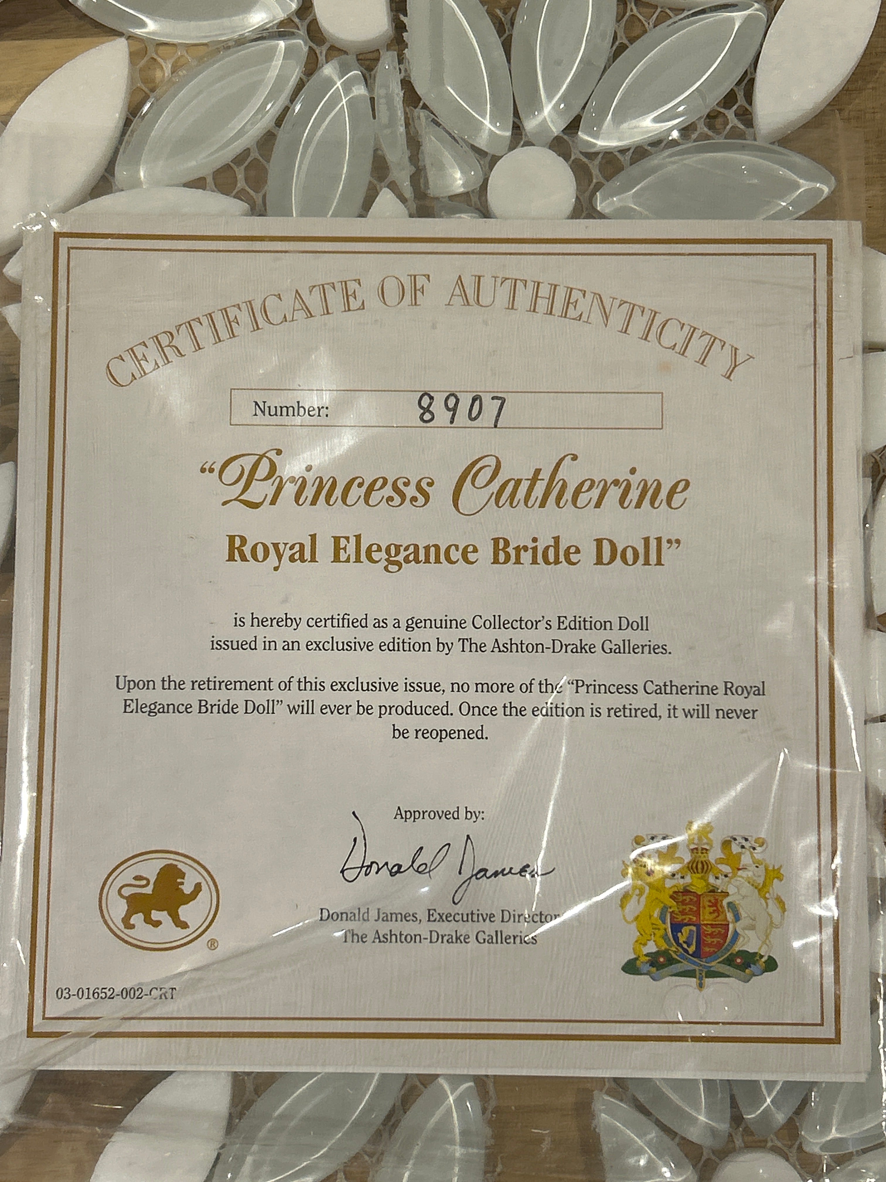 Ashton-Drake Princess Figurine - Kate Middleton