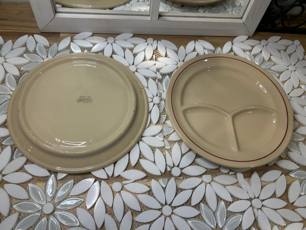 Restaurant Ware Plates - Set of 4