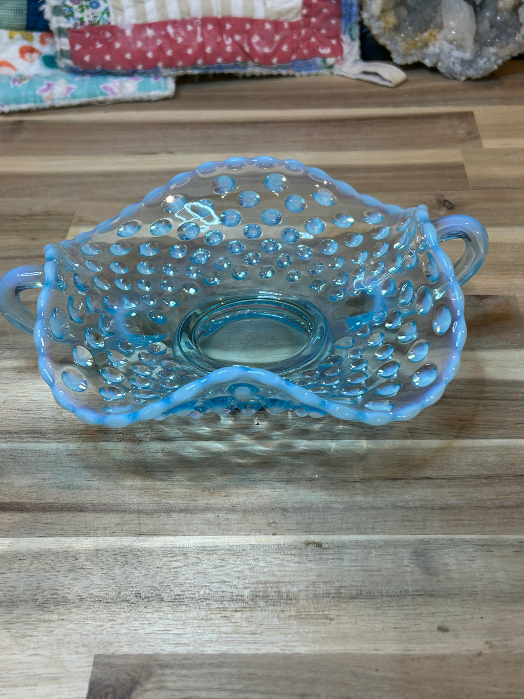 Fenton Hobnail Dish