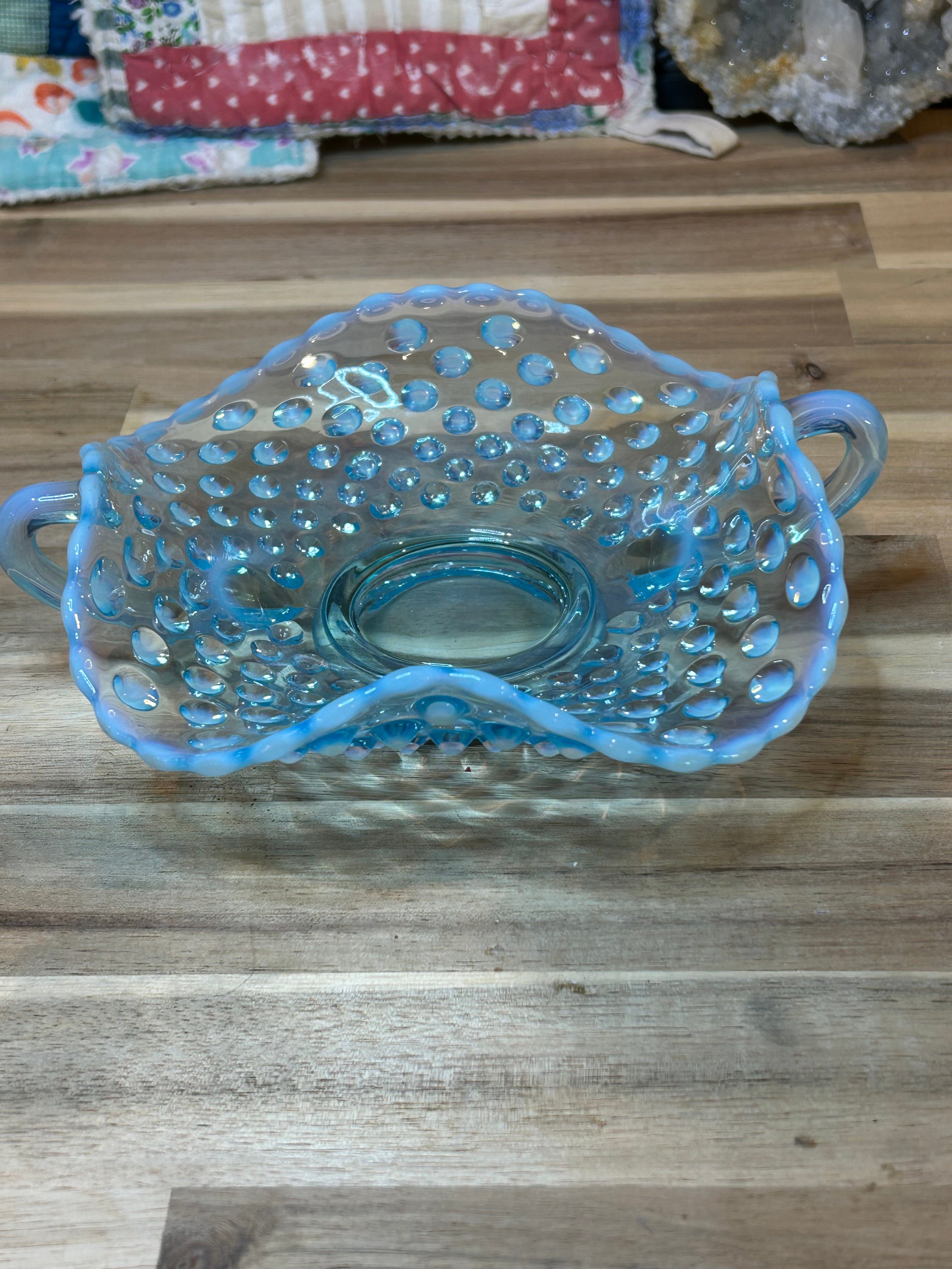 Fenton Hobnail Dish