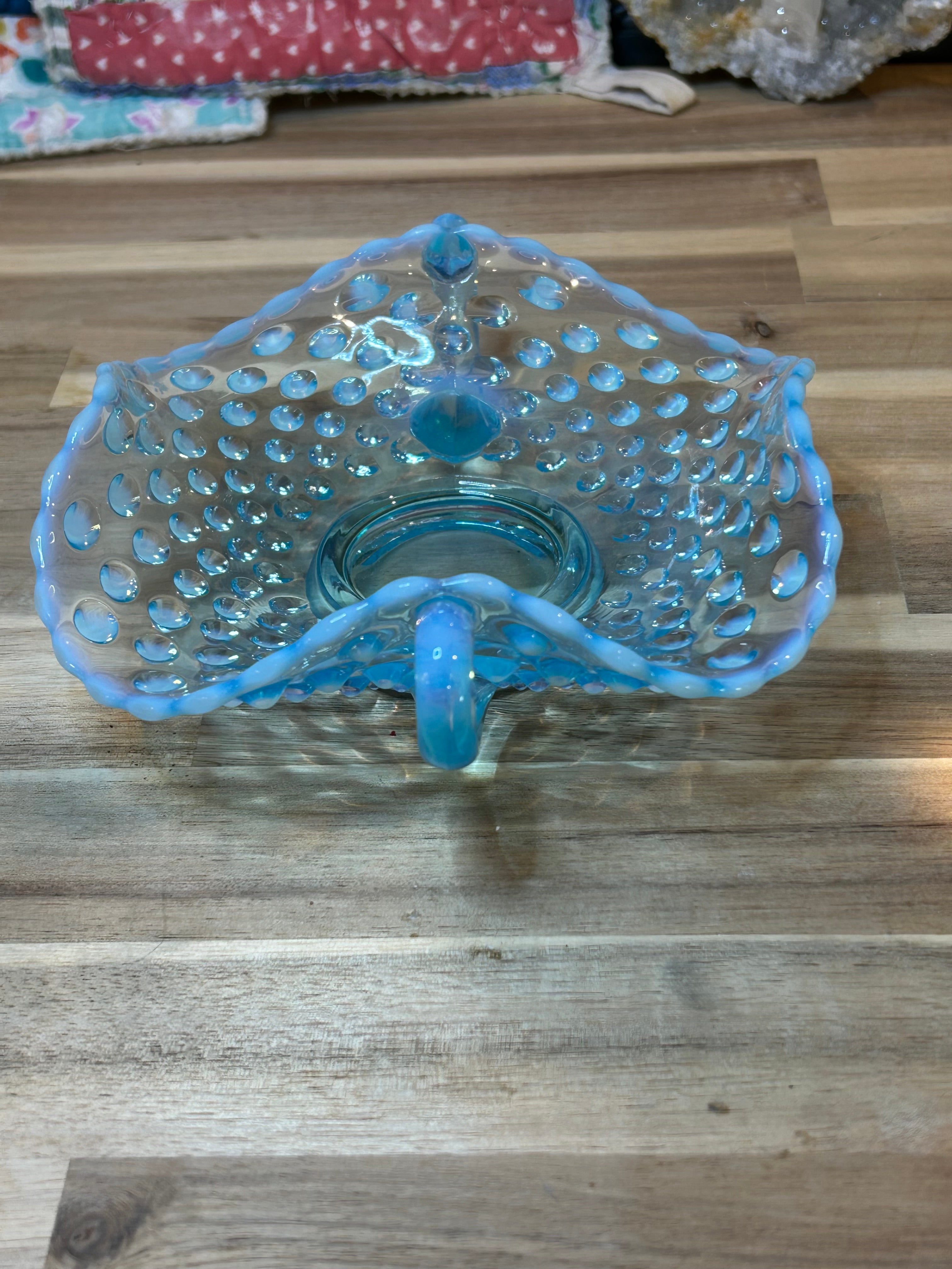 Fenton Hobnail Dish