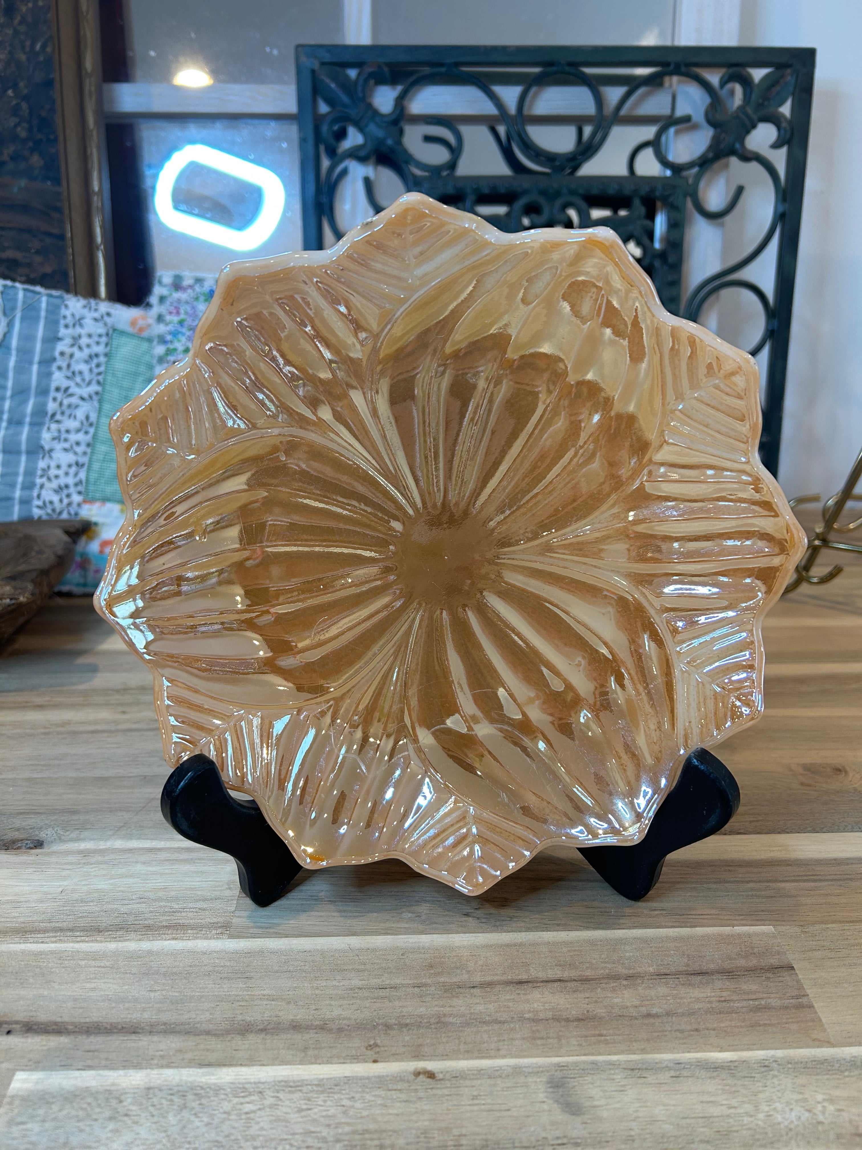 Lotus Flower Plate-Anchor Hocking