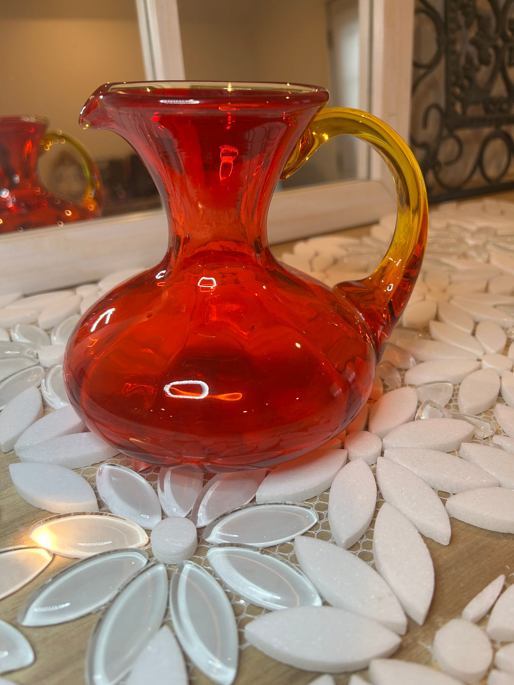 Amberina Pitcher - Rainbow