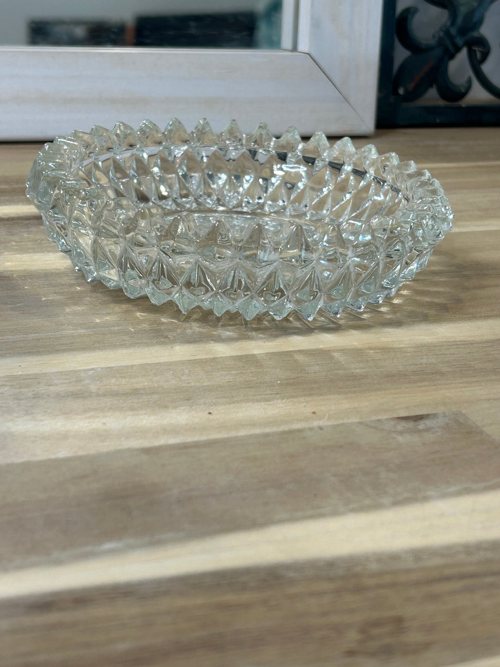 Cut Glass Bowl - Vintage