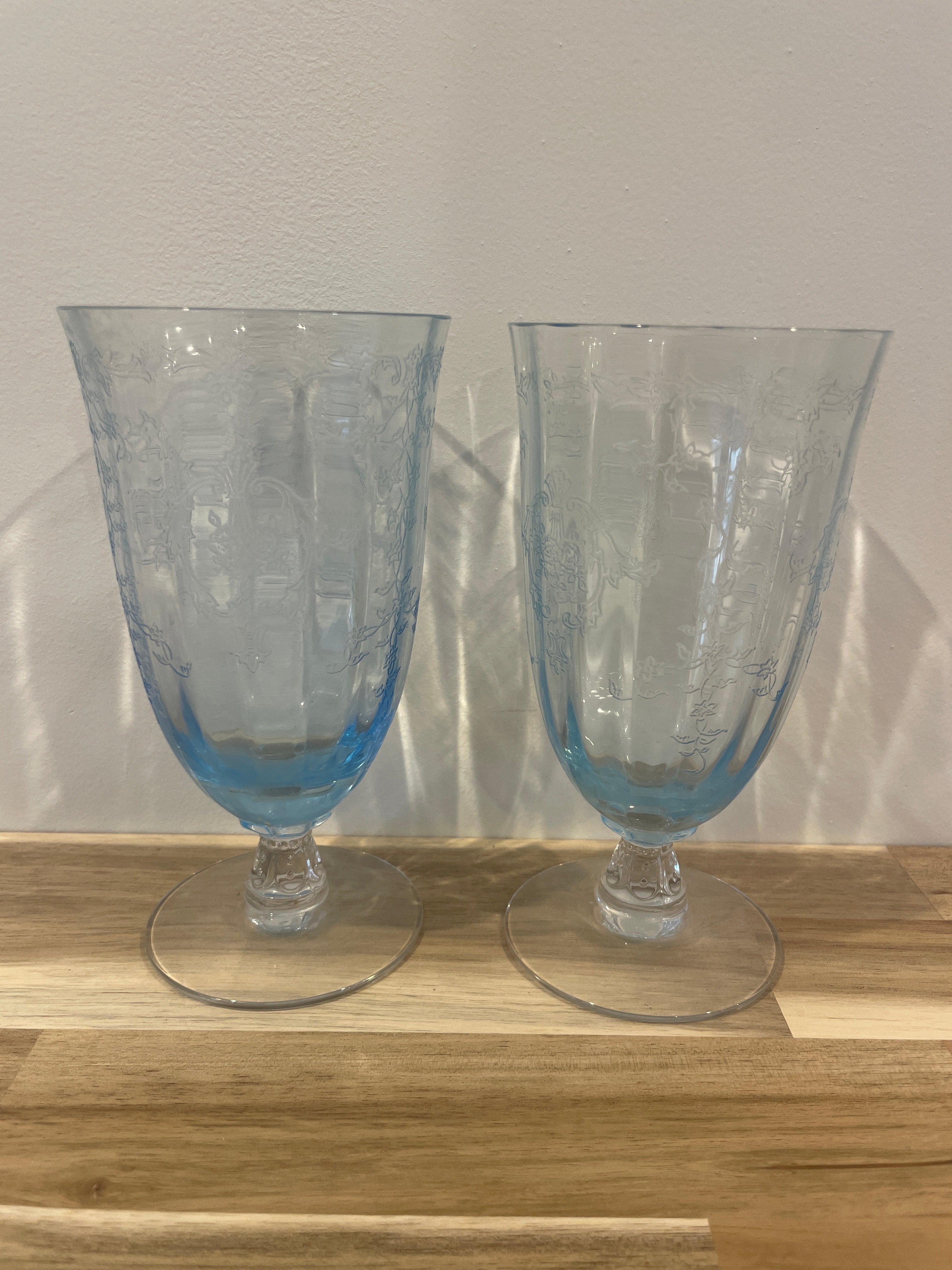 Set of 2 Fosteria Navarre Water Goblet