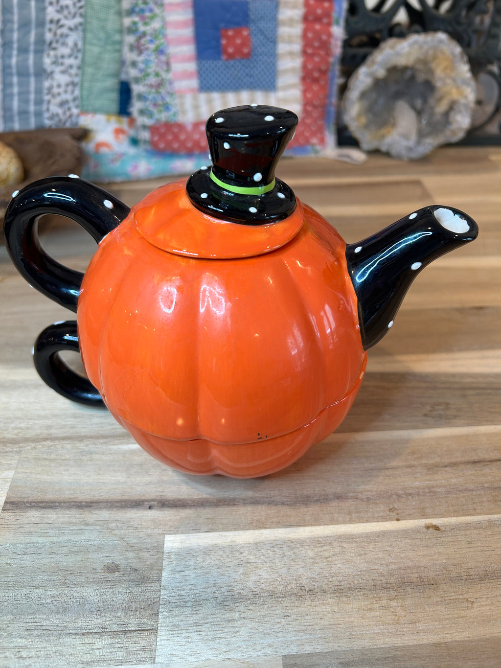 Pumpkin Tea For One Set