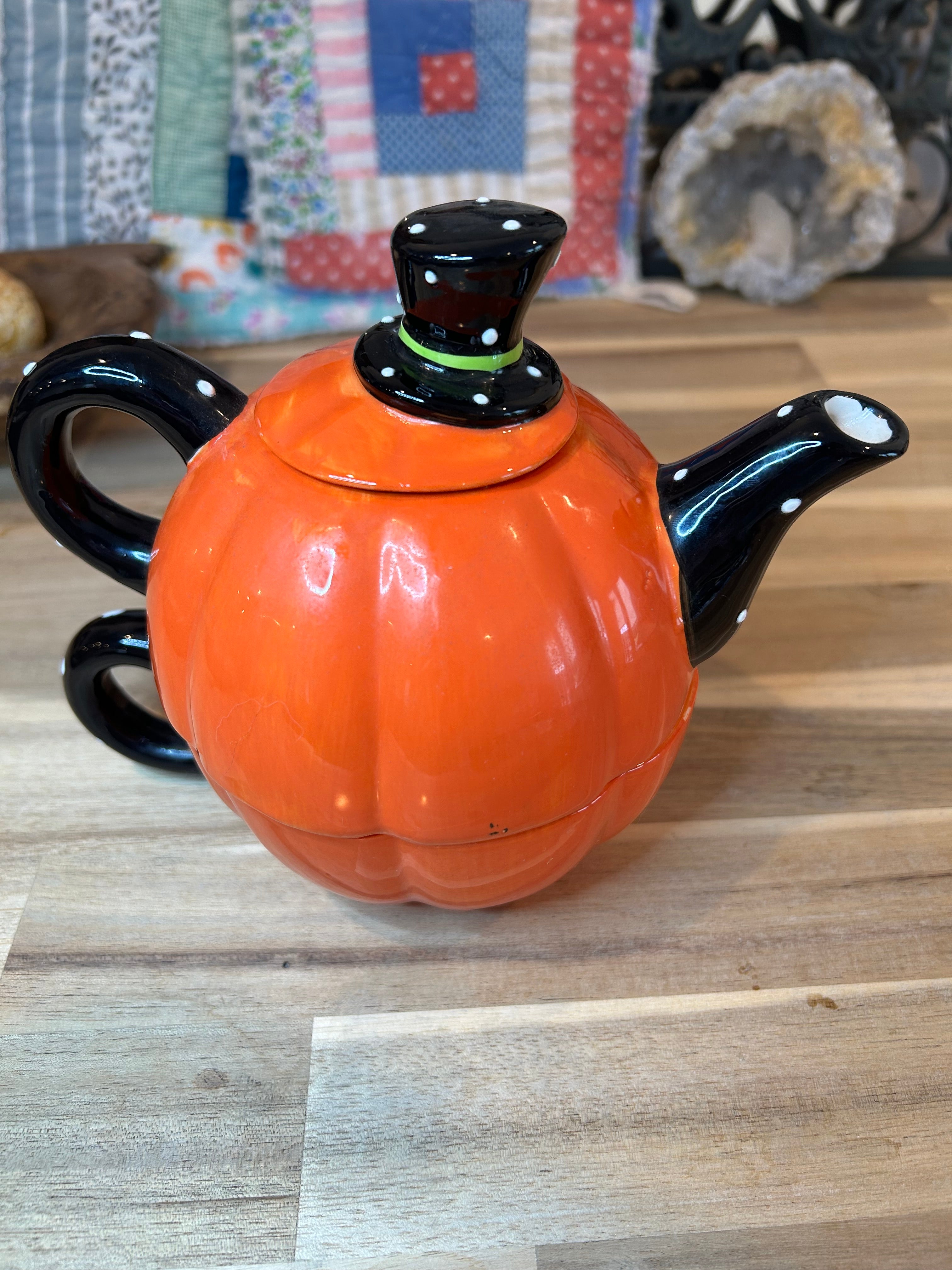 Pumpkin Tea For One Set