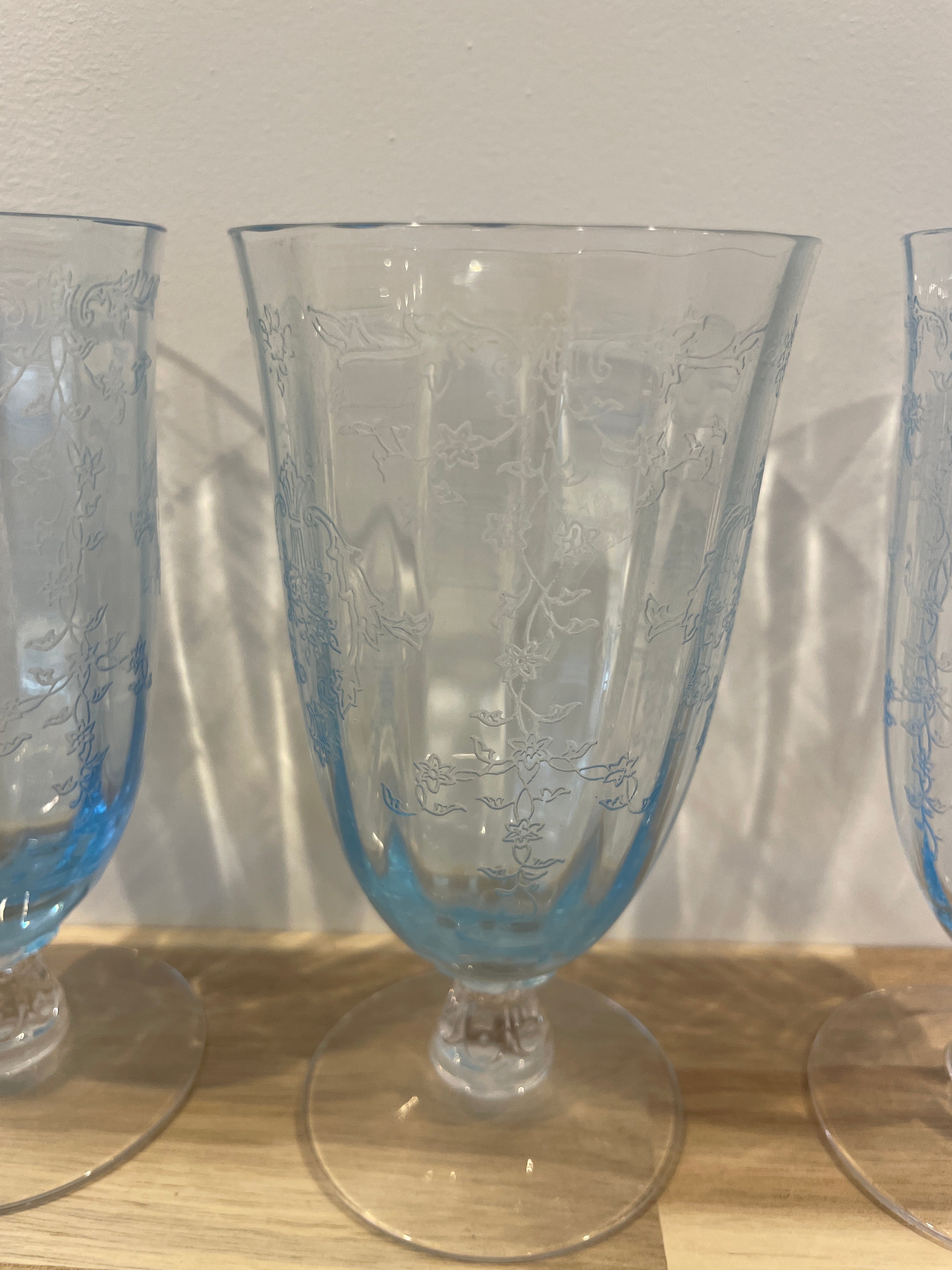 Set of 2 Fosteria Navarre Water Goblet