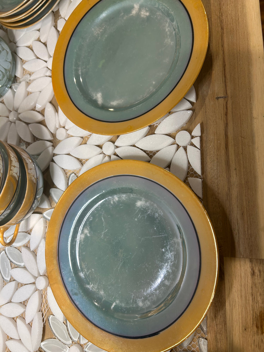 Japanese Lusterware Tea Set
