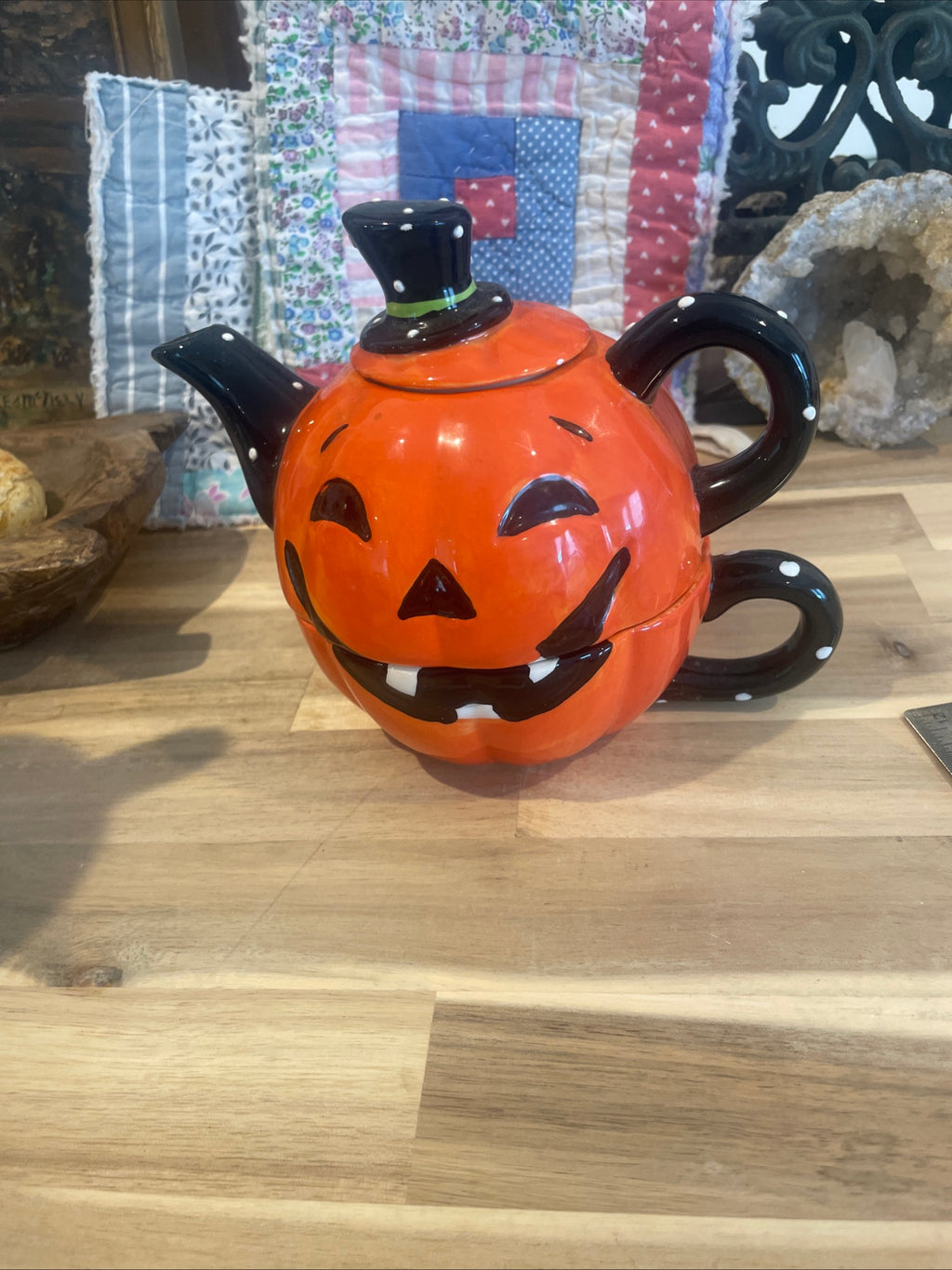 Pumpkin Tea For One Set
