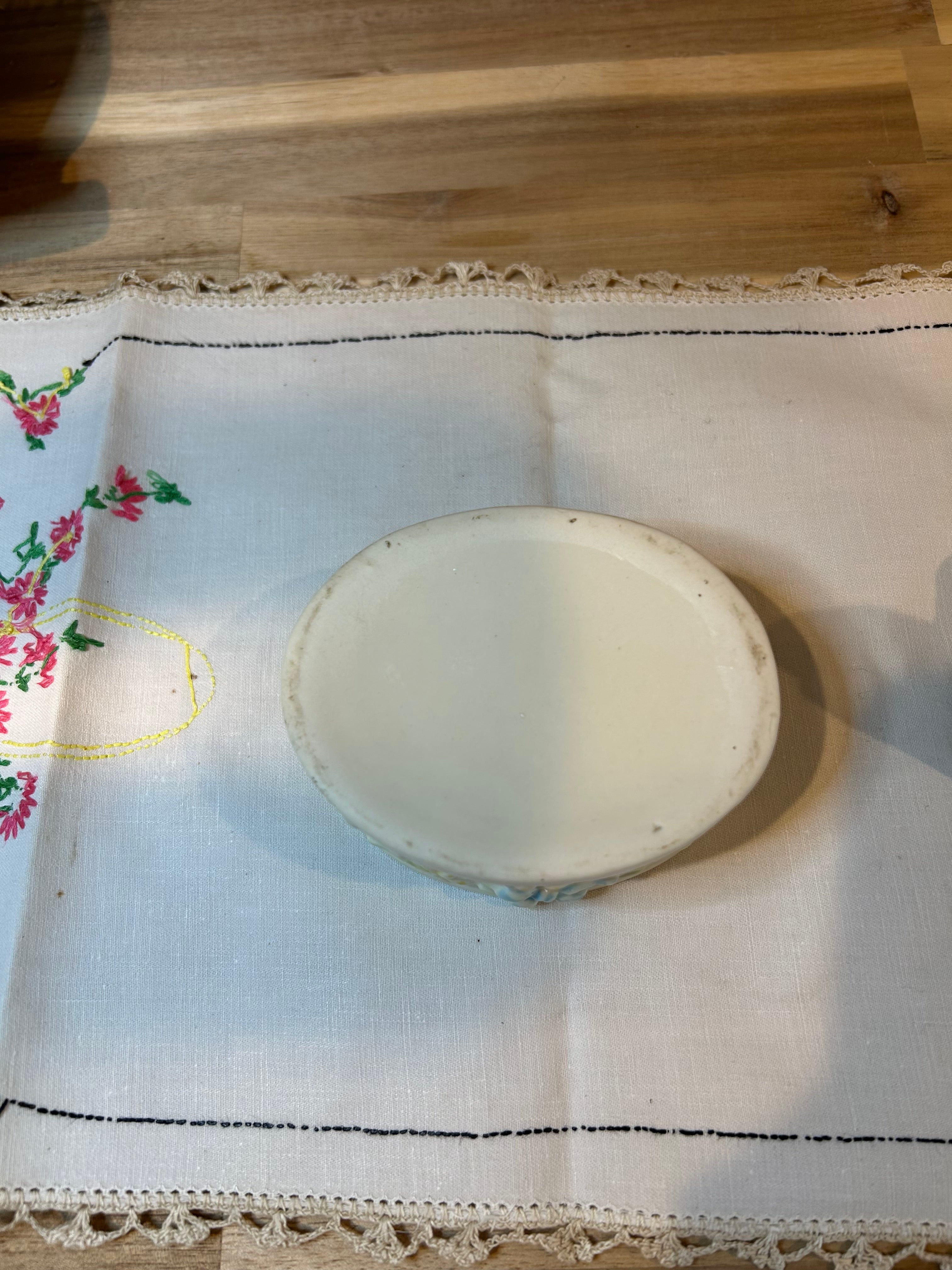 Floral Shoe Trinket Box