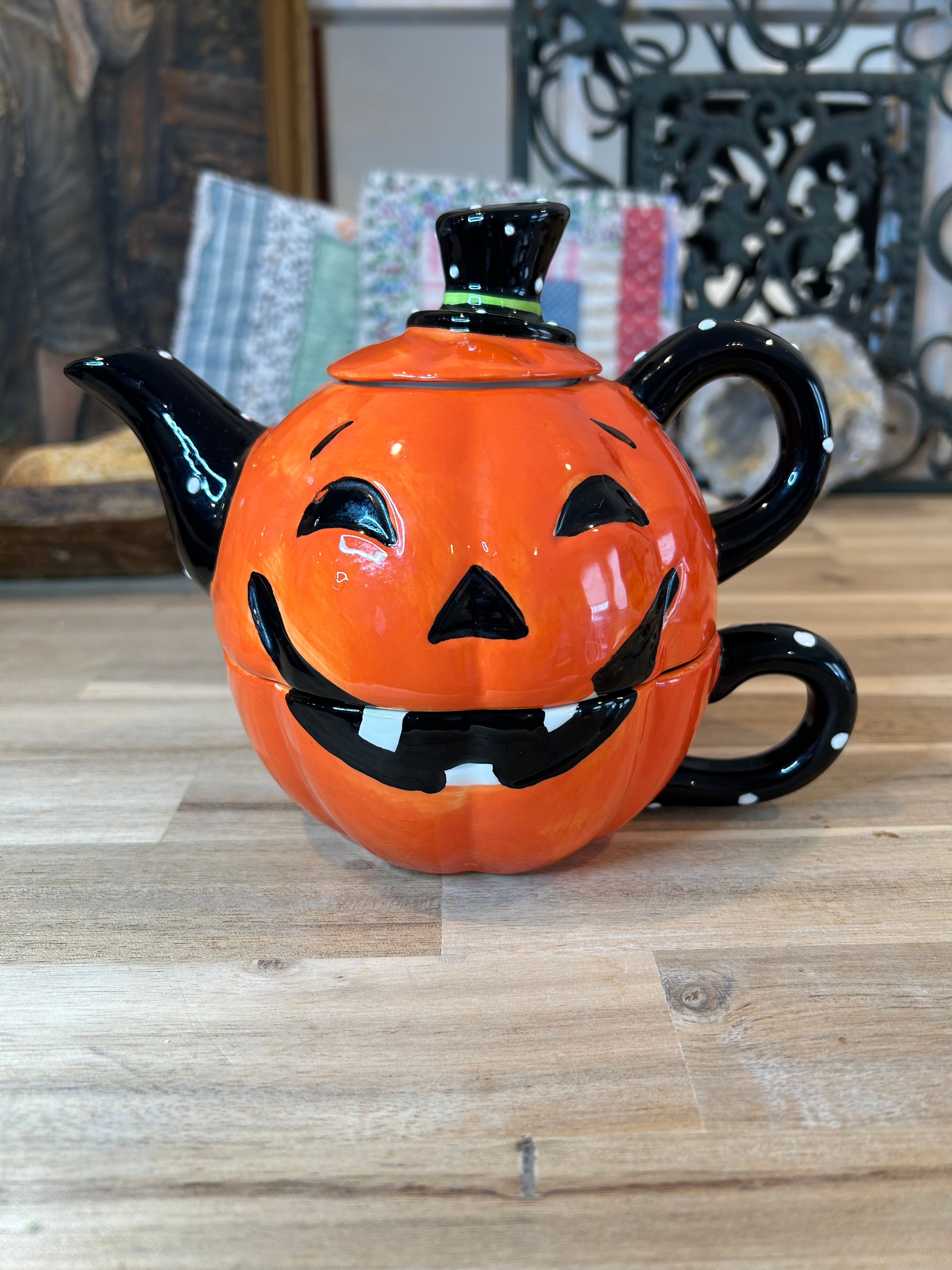 Pumpkin Tea For One Set