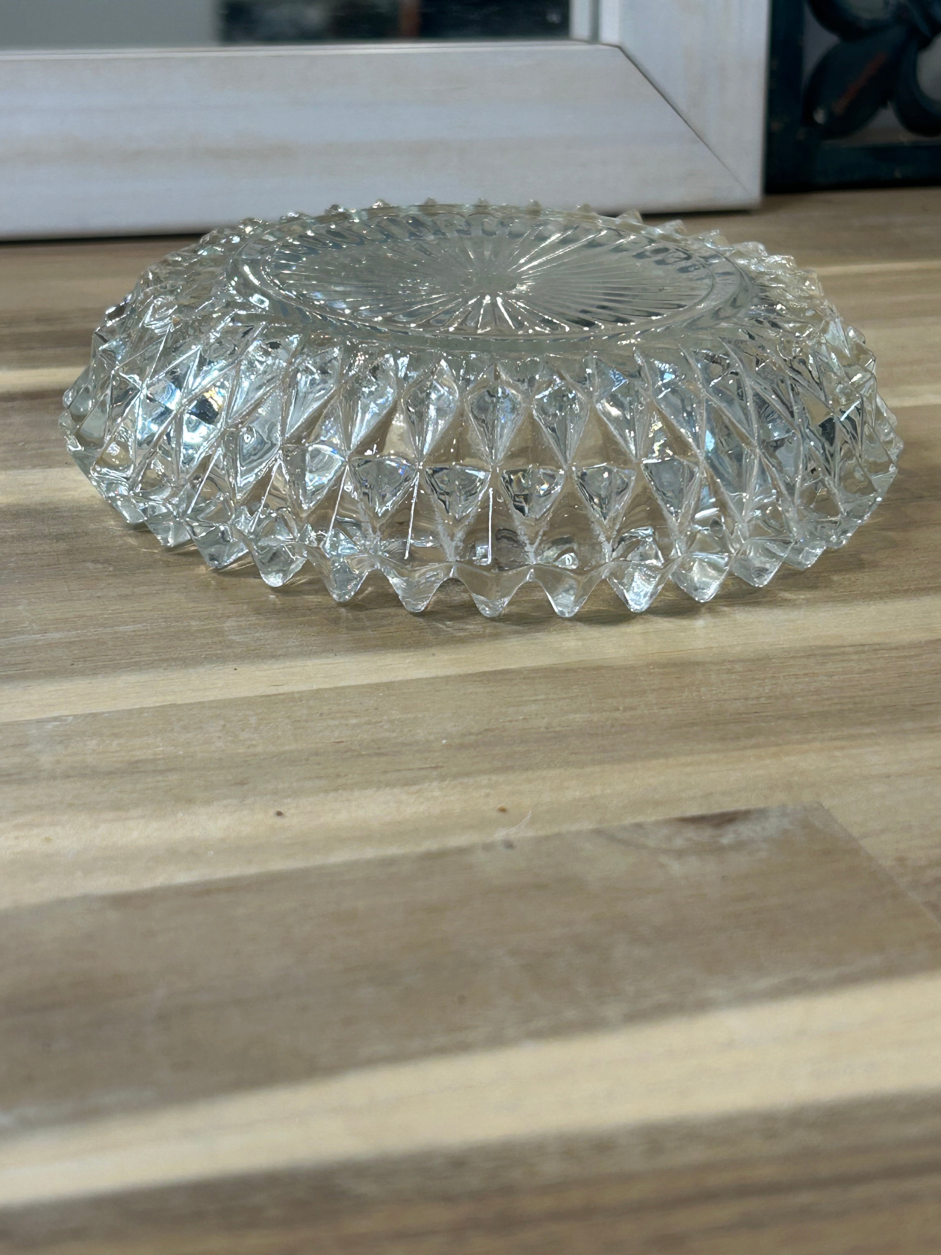 Cut Glass Bowl - Vintage
