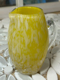 Mid Century Glass Cream Pitcher