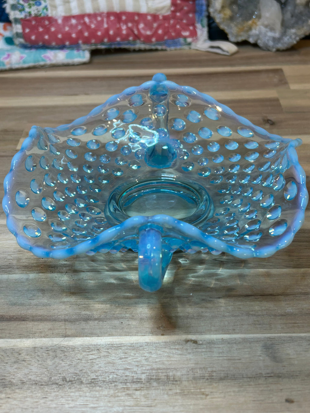 Fenton Hobnail Dish
