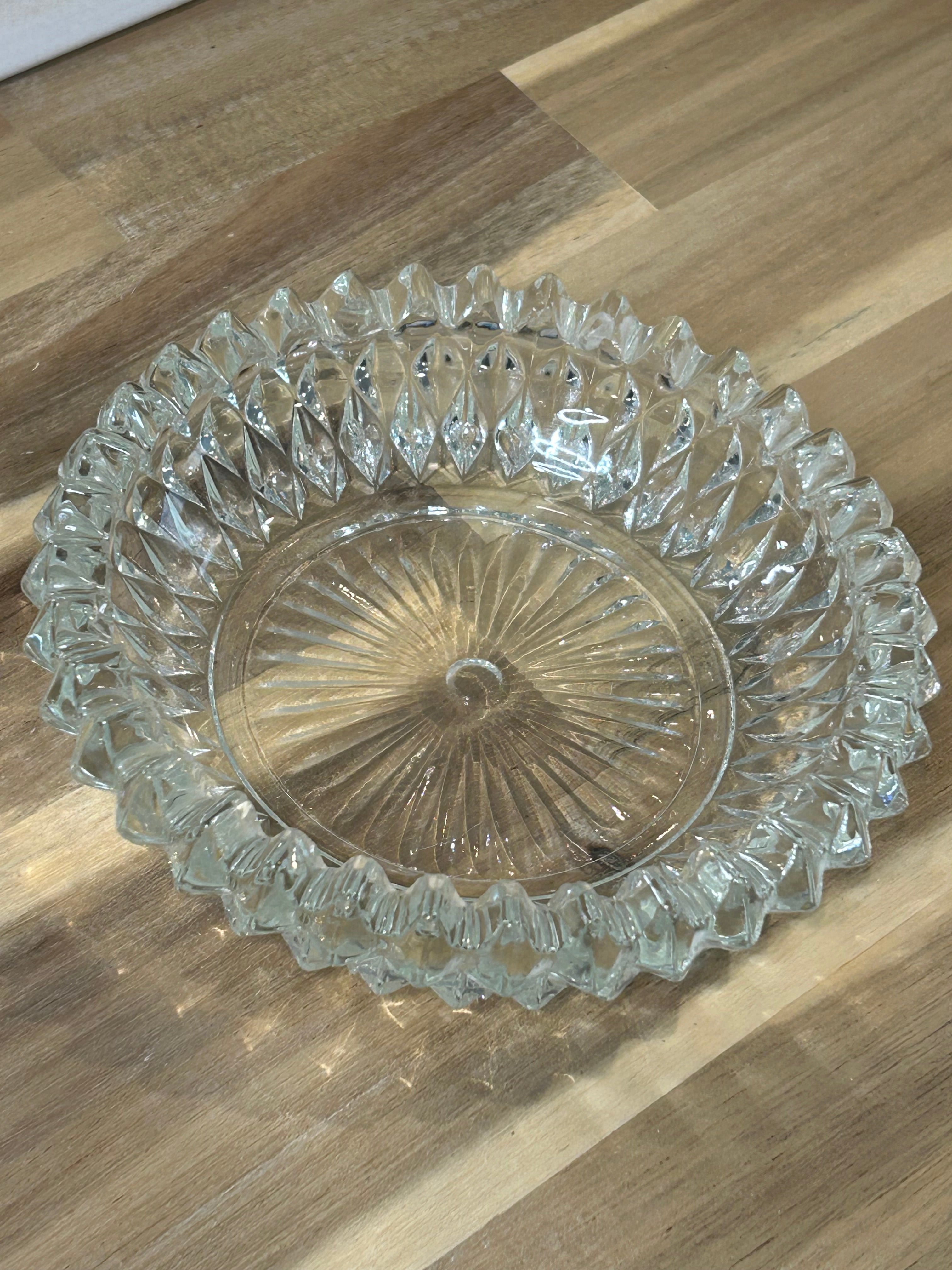 Cut Glass Bowl - Vintage