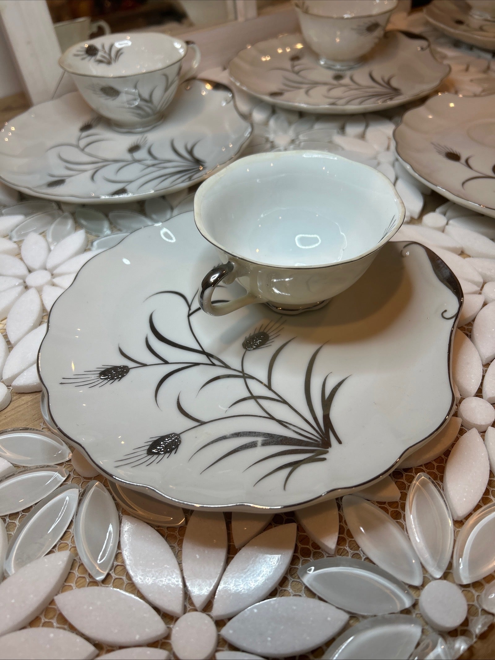 Lefton Wheat Tea Set