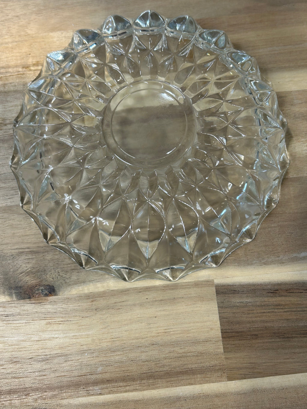 Pressed Glass Bowls - Vintage Set of 4