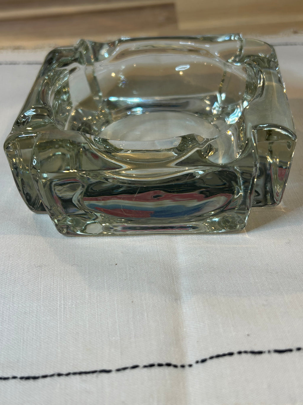 Glass Ashtray Vintage