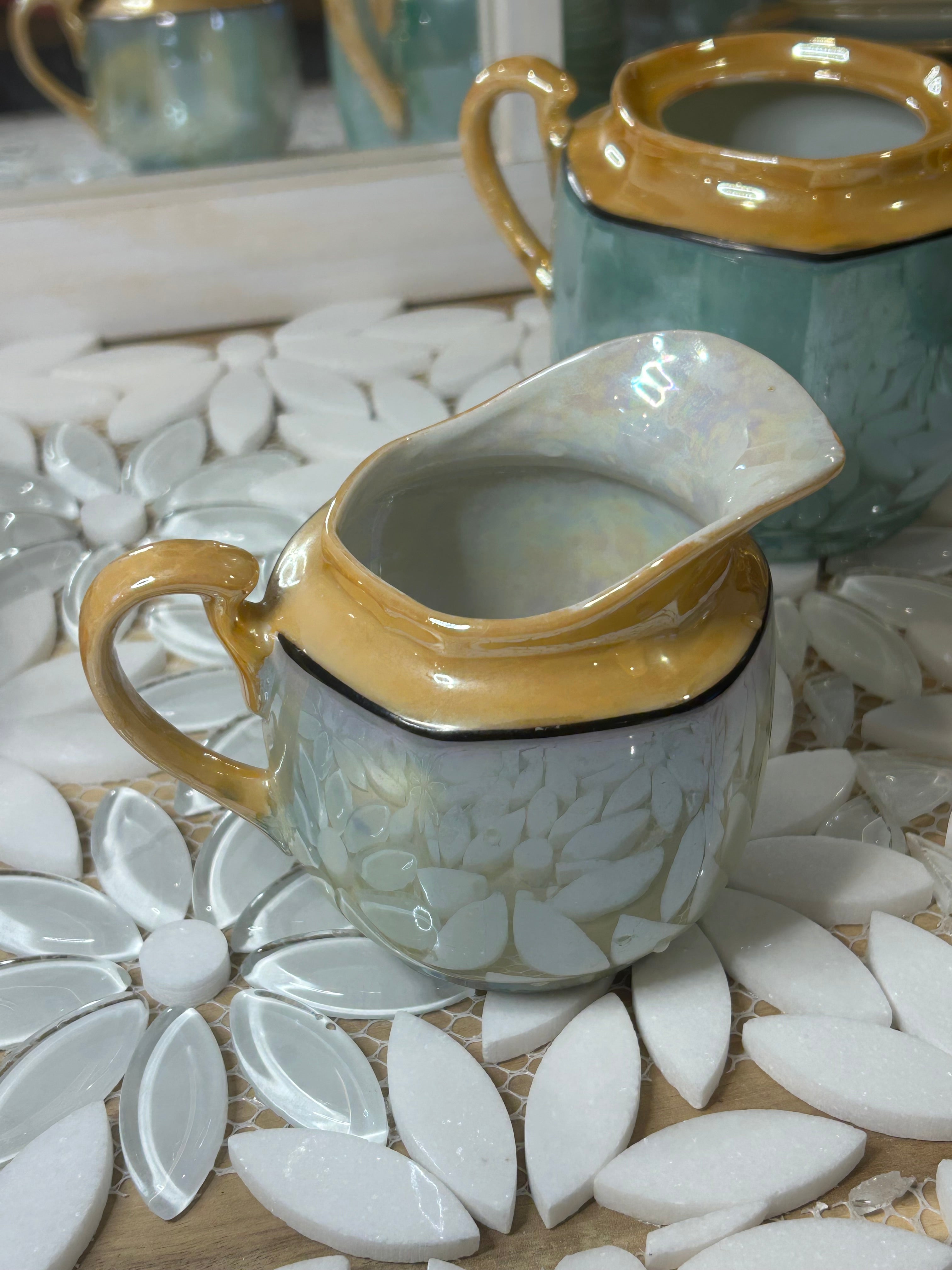 Japanese Lusterware Tea Set