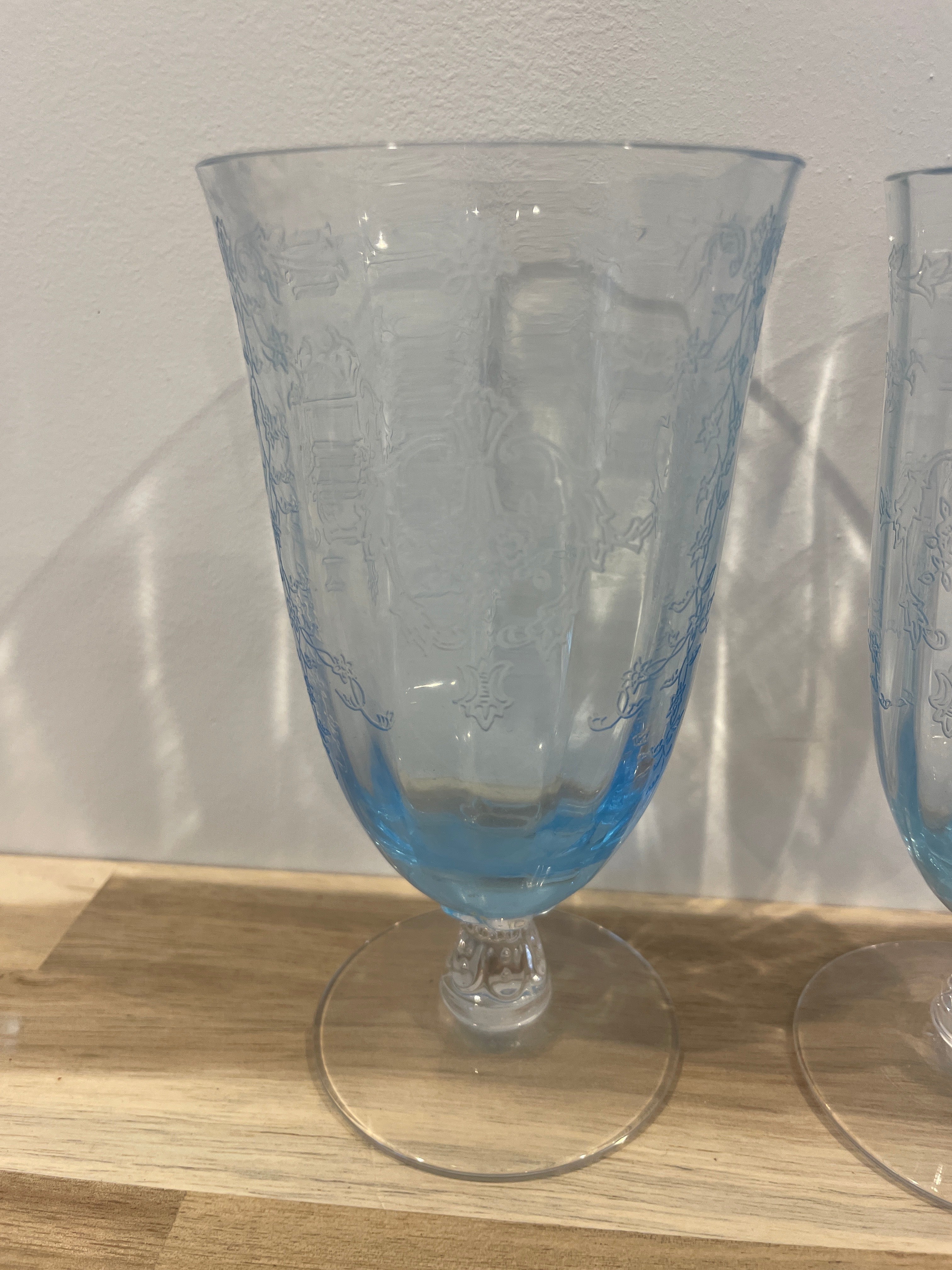 Set of 2 Fosteria Navarre Water Goblet