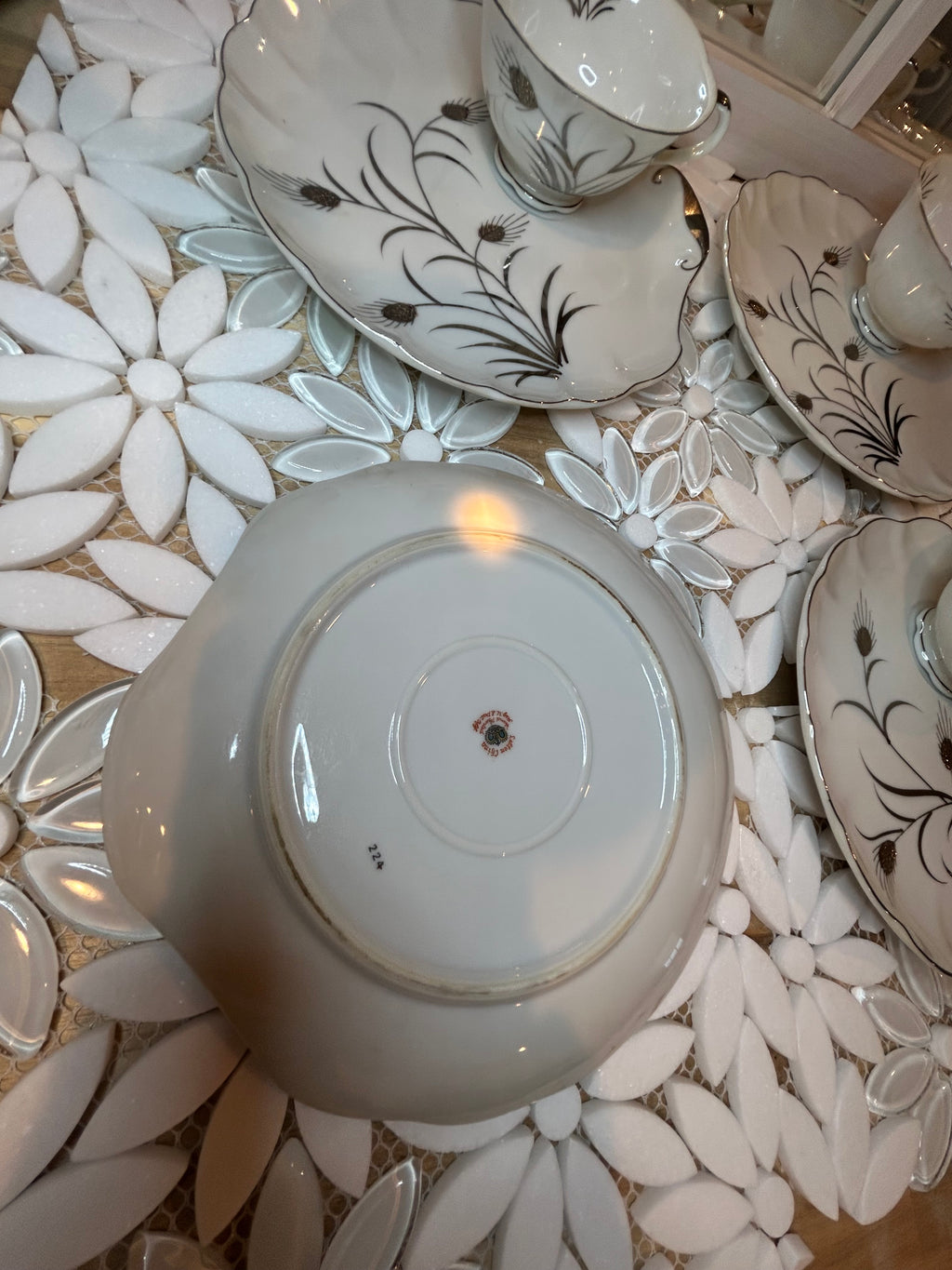 Lefton Wheat Tea Set