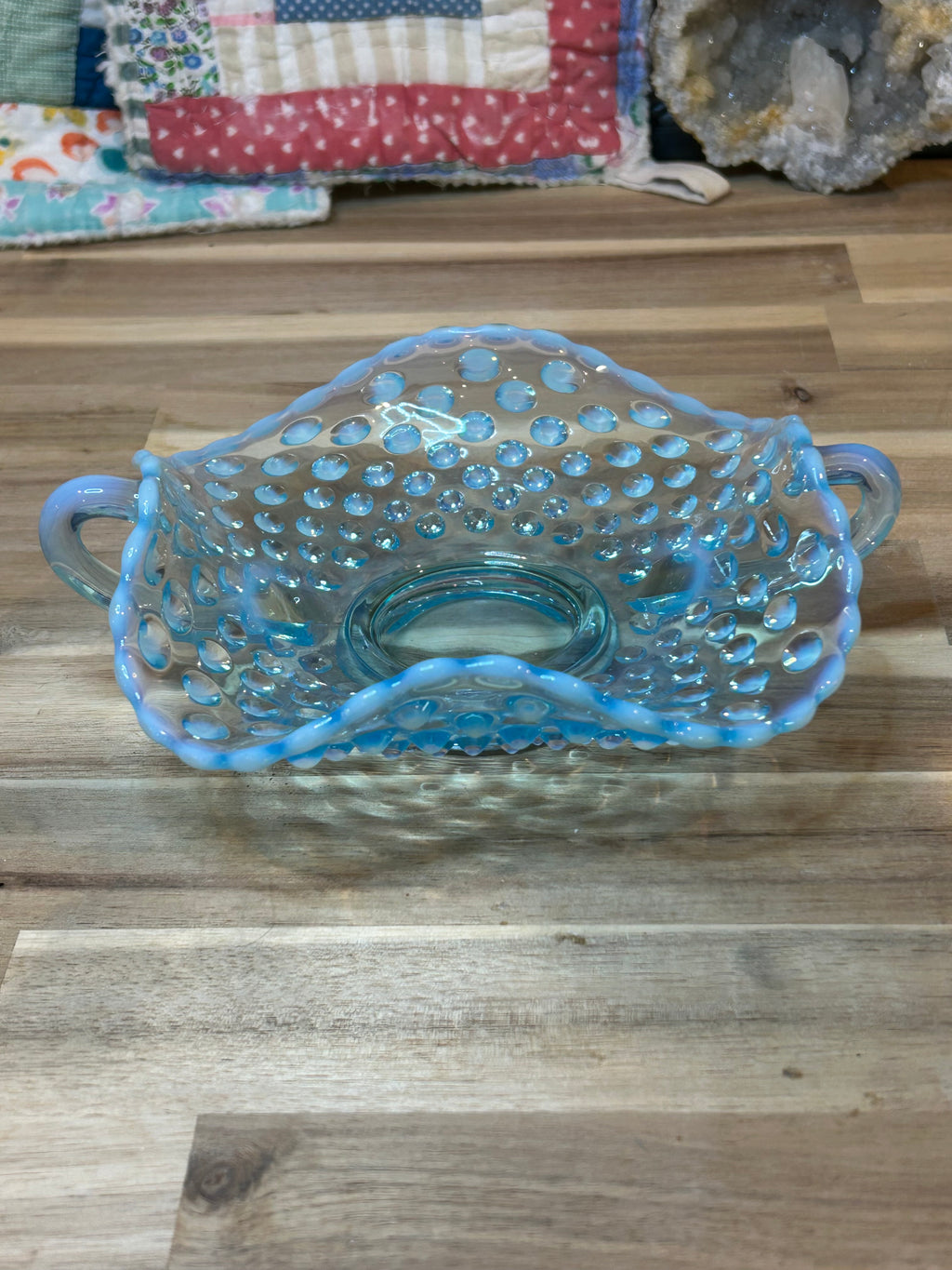 Fenton Hobnail Dish