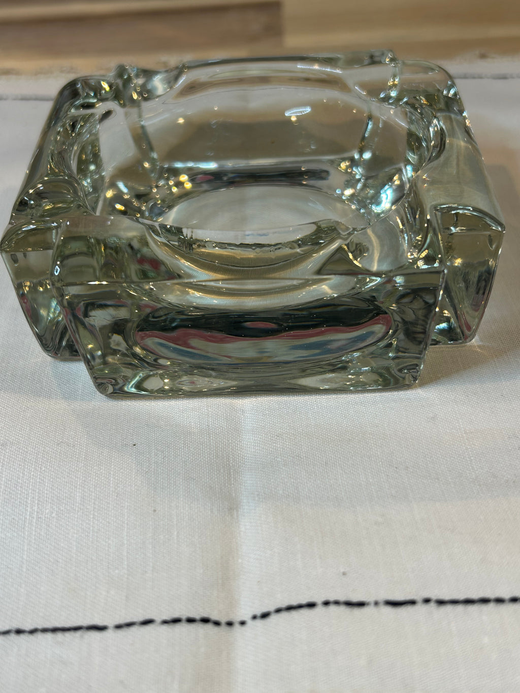 Glass Ashtray Vintage